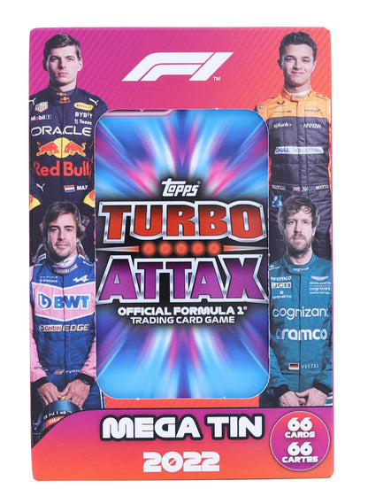 2022 Topps Formula 1 Racing Turbo Attax Mega Tin § Super Elite