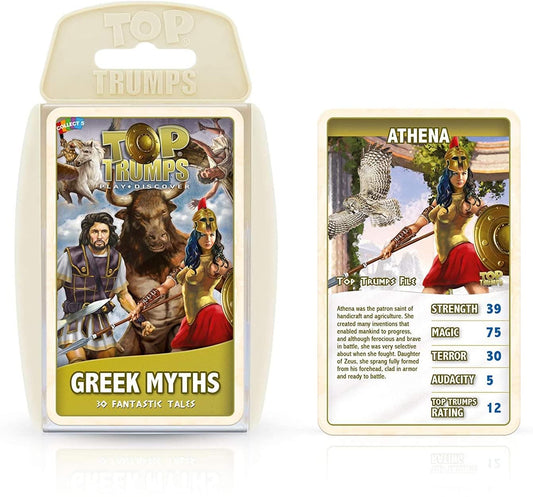 Greek Myths Top Trumps Card Game