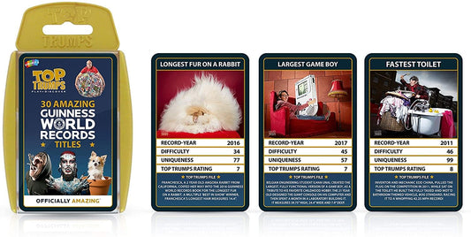 Guinness Book World Records Top Trumps Card Game