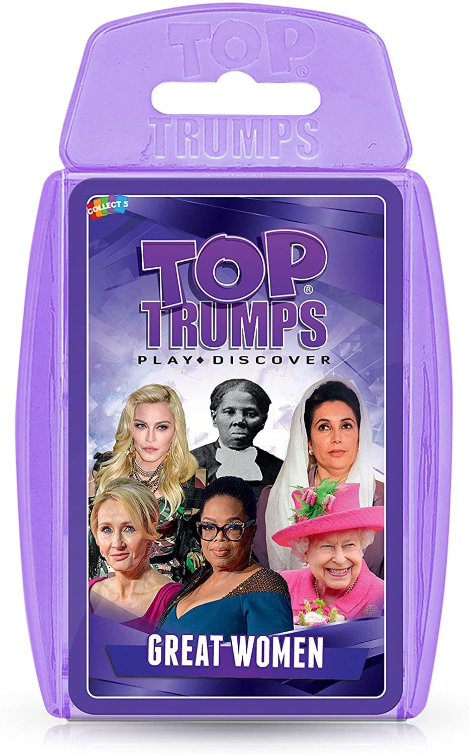 Great Women Top Trumps Card Game