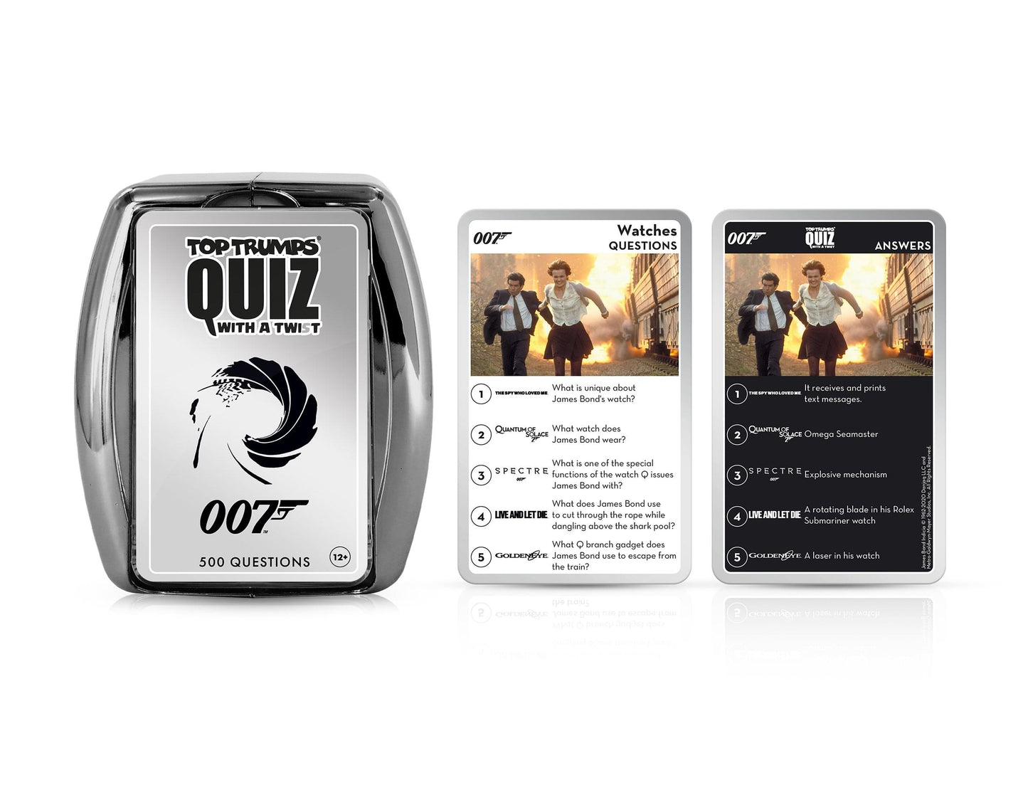 James Bond Every Assignment Top Trumps Card Game