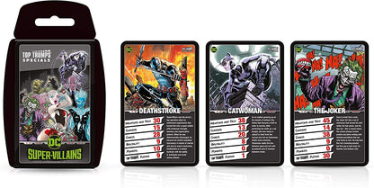 DC Comics Super-Villains Top Trumps Card Game