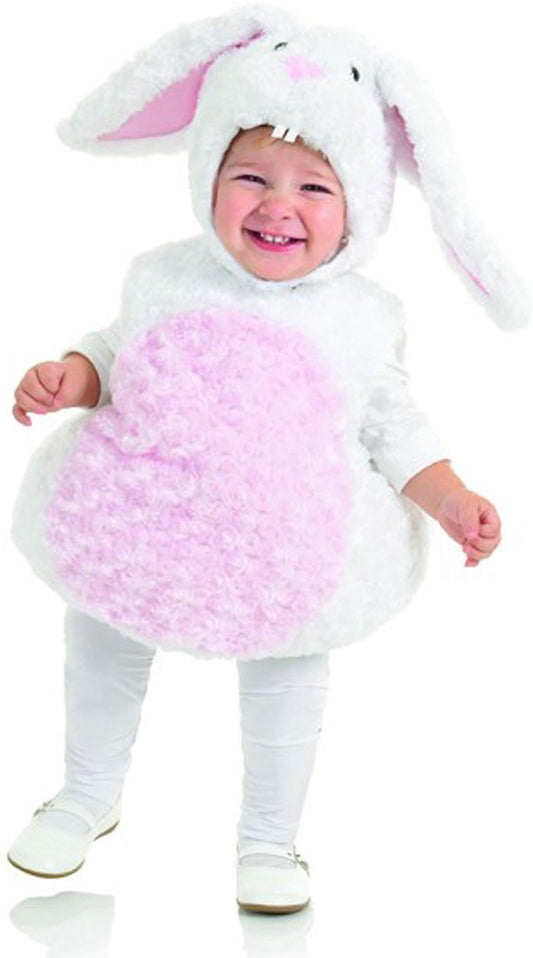 White Rabbit Belly Babies Toddler Costume § X-Small