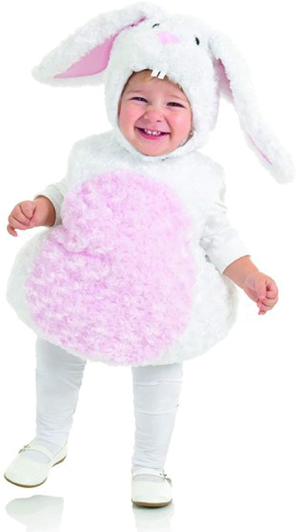 White Rabbit Belly Babies Toddler Costume § X-Small