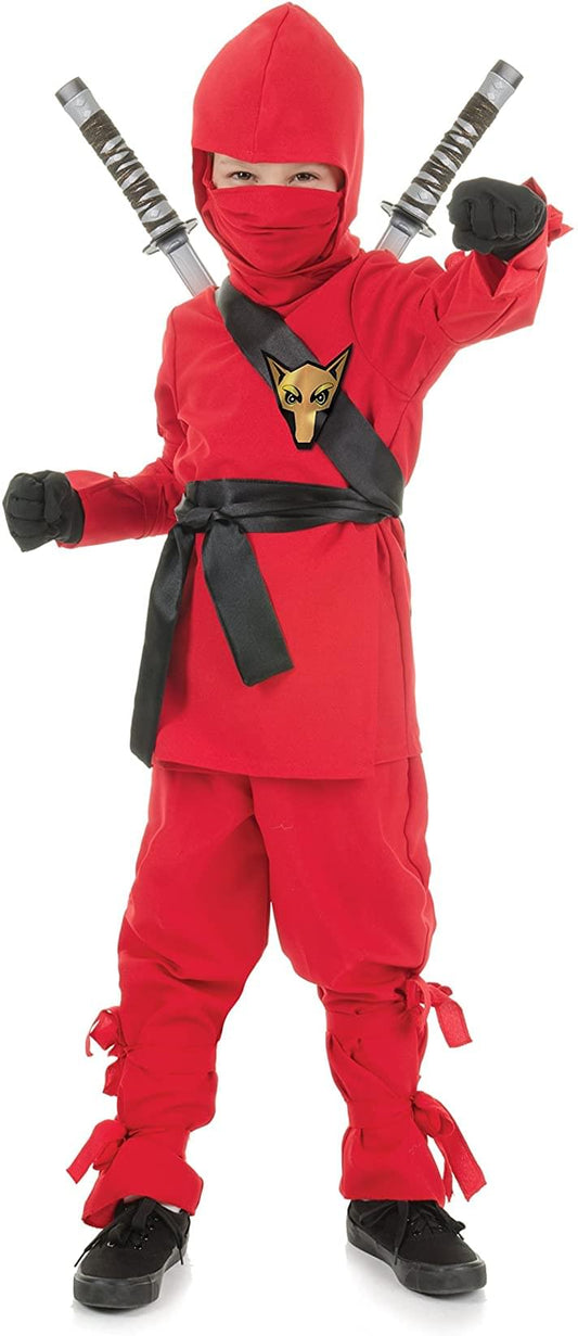 Red Ninja Child Costume § X-Large