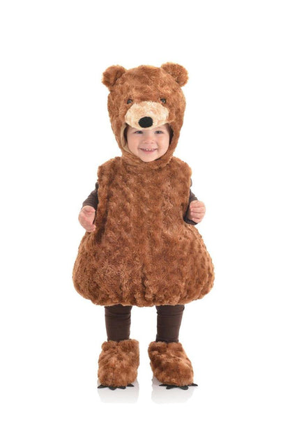 Belly Babies Teddy Bear Costume Child Toddler M 18-24 Months