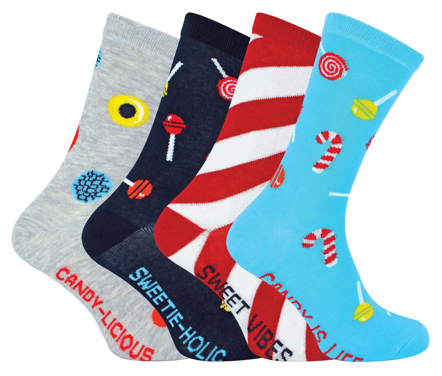 BOXT SOCKS - Mens 4 Pack Set (6-11 / Sweetie)