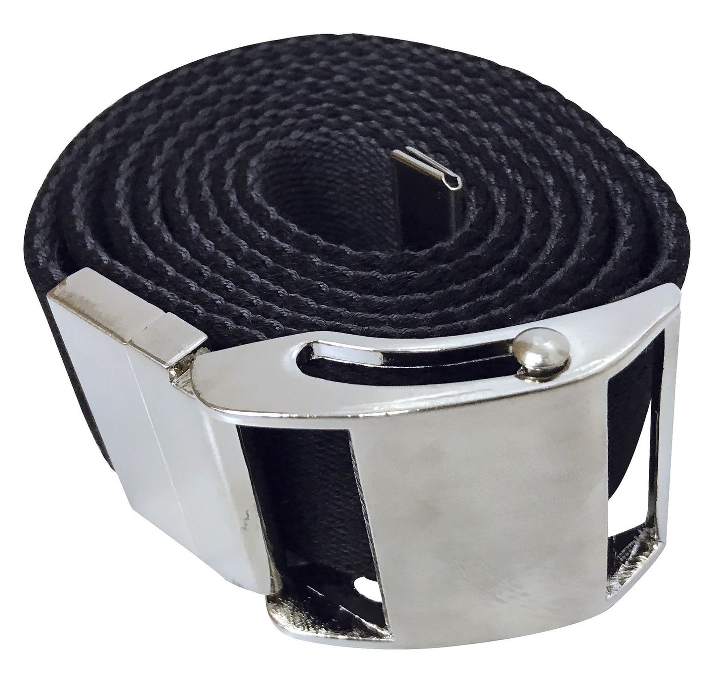 6 Pack Fabric Belt (S/M / Black)