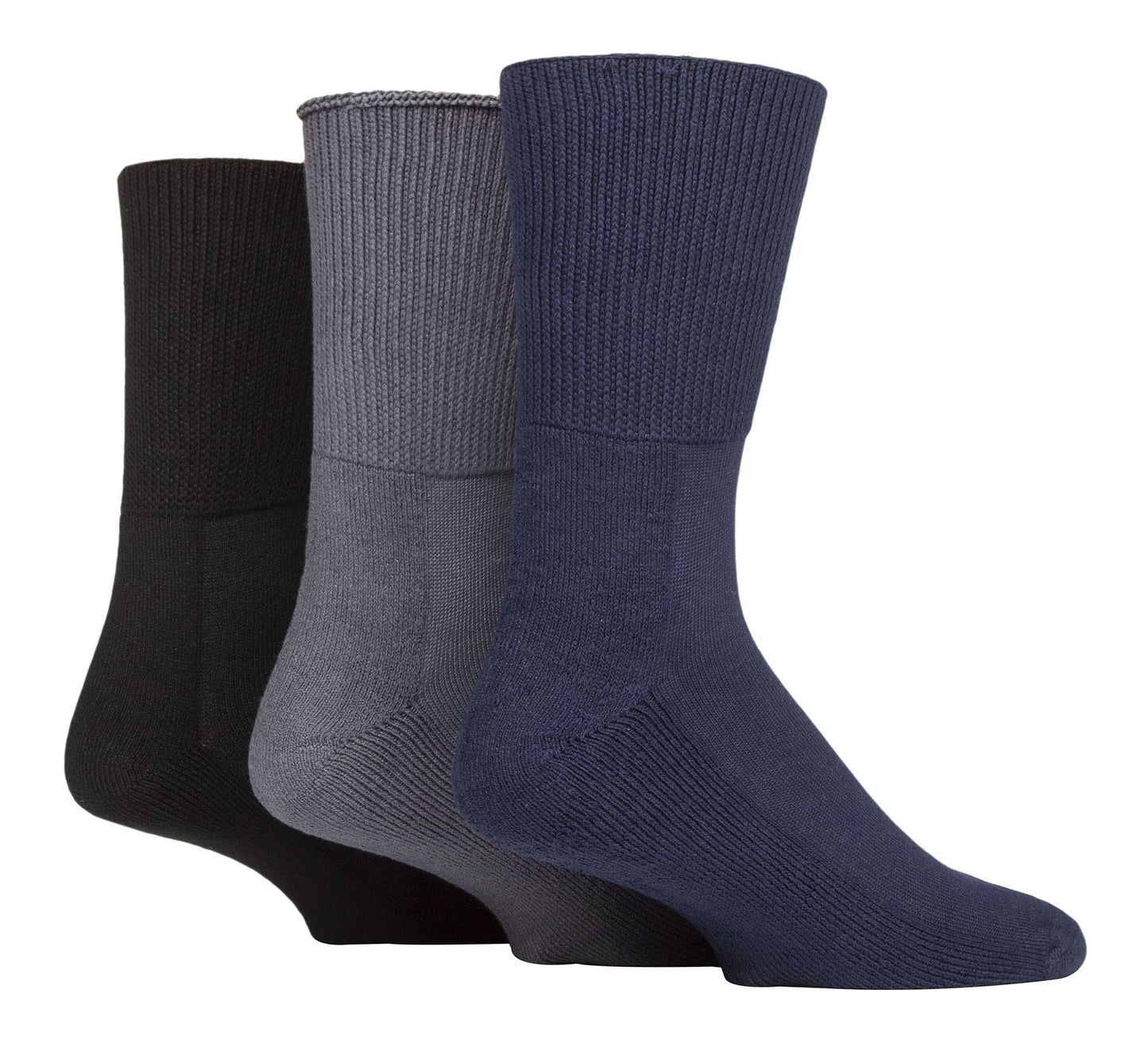 BAMBOO Diabetic Socks - IOMI - 3 Pack (12-14 / BNG)