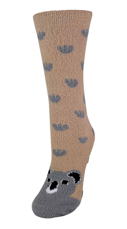 Animal Slipper Socks - Lady Lara (KOALA)