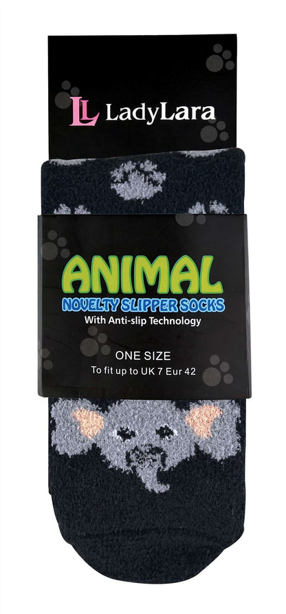 Animal Slipper Socks - Lady Lara (ELEPHANT)