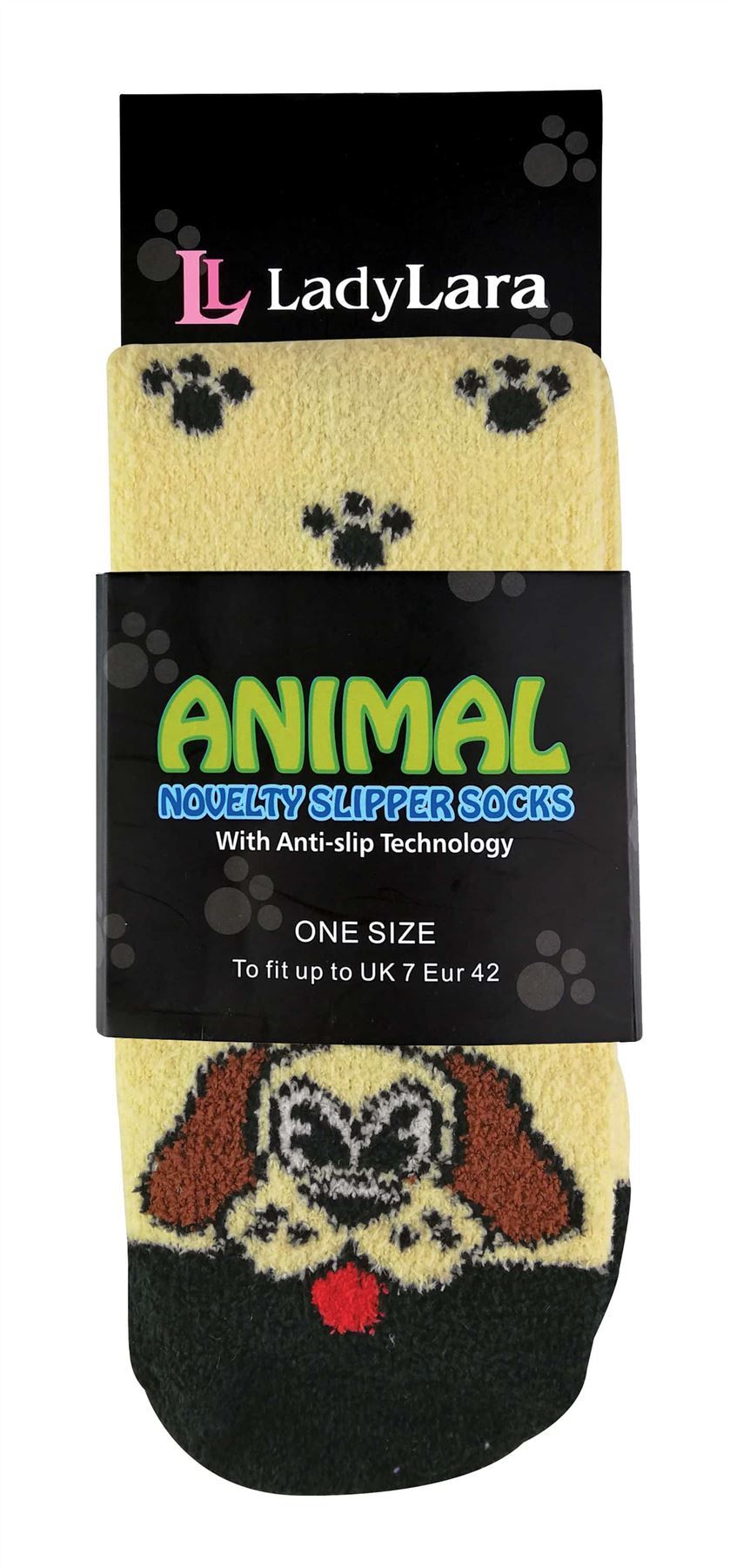 Animal Slipper Socks - Lady Lara (DOG)