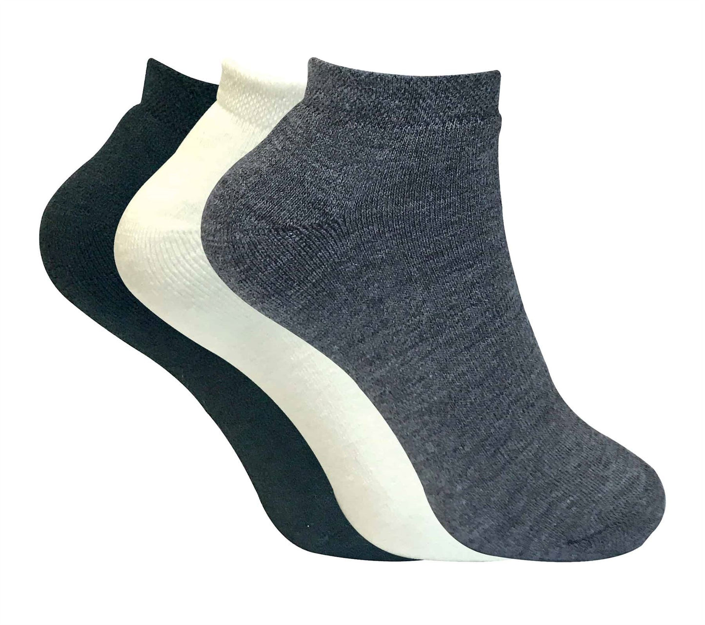 3 Pairs Ladies Thermal Trainer Socks (4-7 UK / TTS Mix)