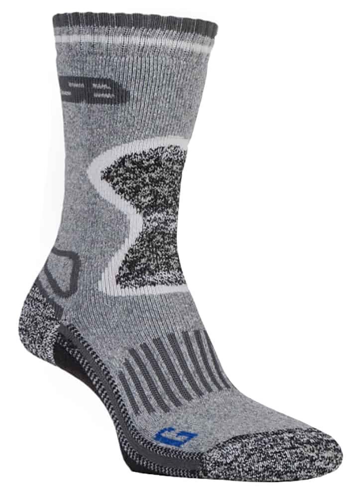 Storm Bloc - 2 Pairs Ladies BG Wool Socks (SBGLS003ECR)