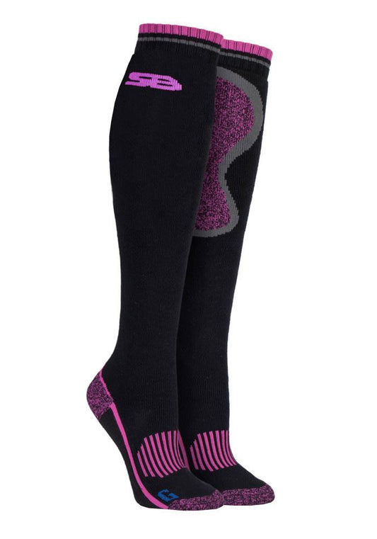 Storm Bloc - 1 PAIR Ladies BG Knee High Wool Socks (SBGLS008CER)