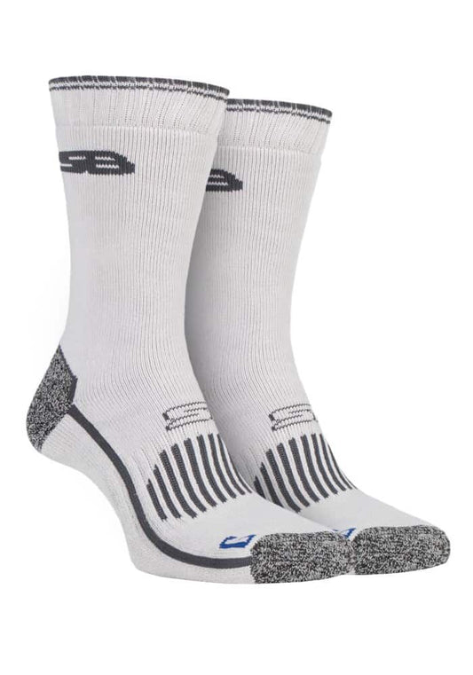 Storm Bloc - 2 Pairs Mens BG Cotton Socks (6-8 UK / SBGMS001GRY)