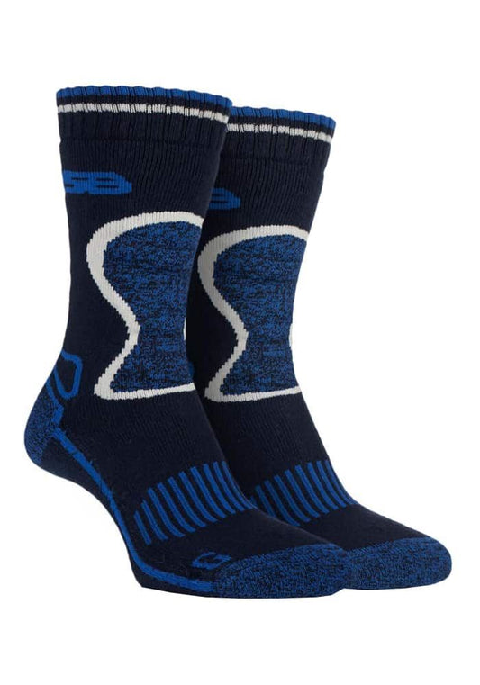 Storm Bloc - 2 Pairs Mens BG Wool Socks (9-11 UK / SBGMS003NVY)