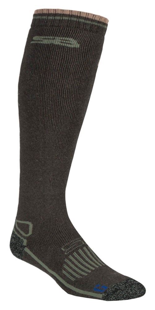 Storm Bloc - 1 PAIR Mens BG Knee High Wool Socks (SBGMS008GRN)