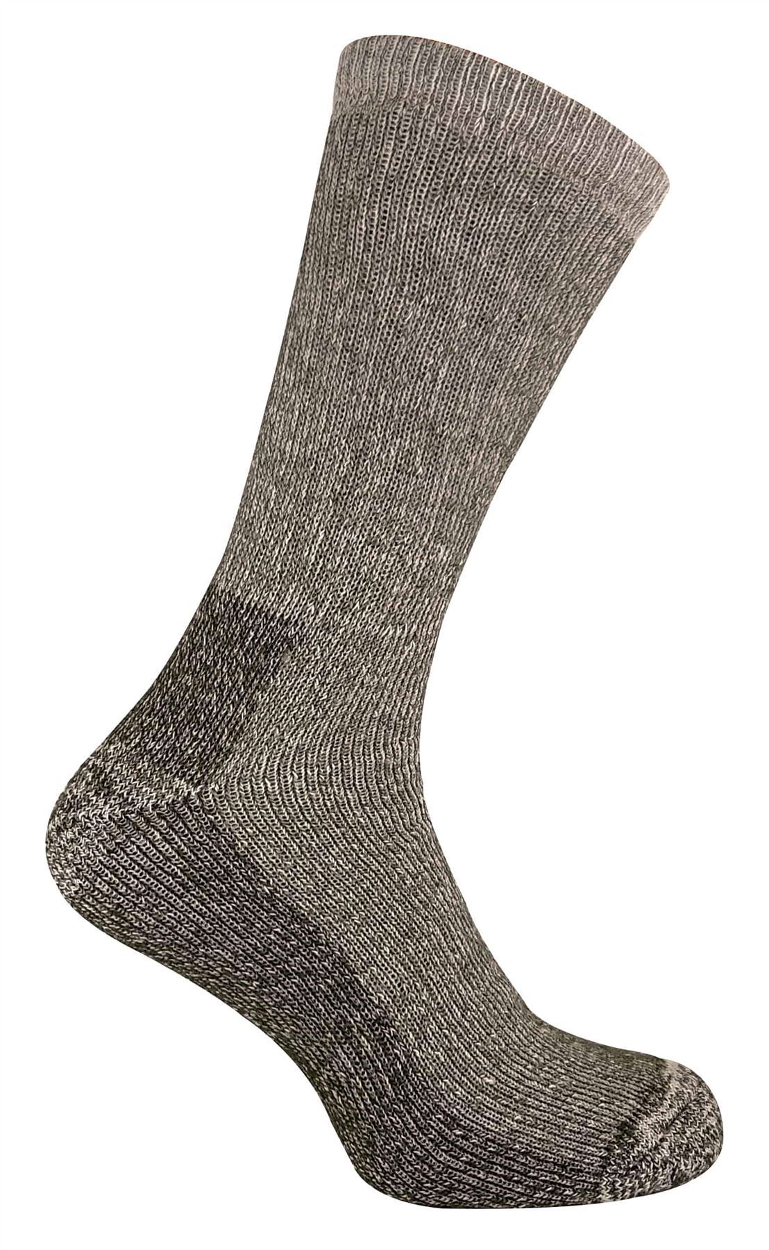 2 Pairs Mens Wool Rich Hiking Socks - SE071 (WRHM04)