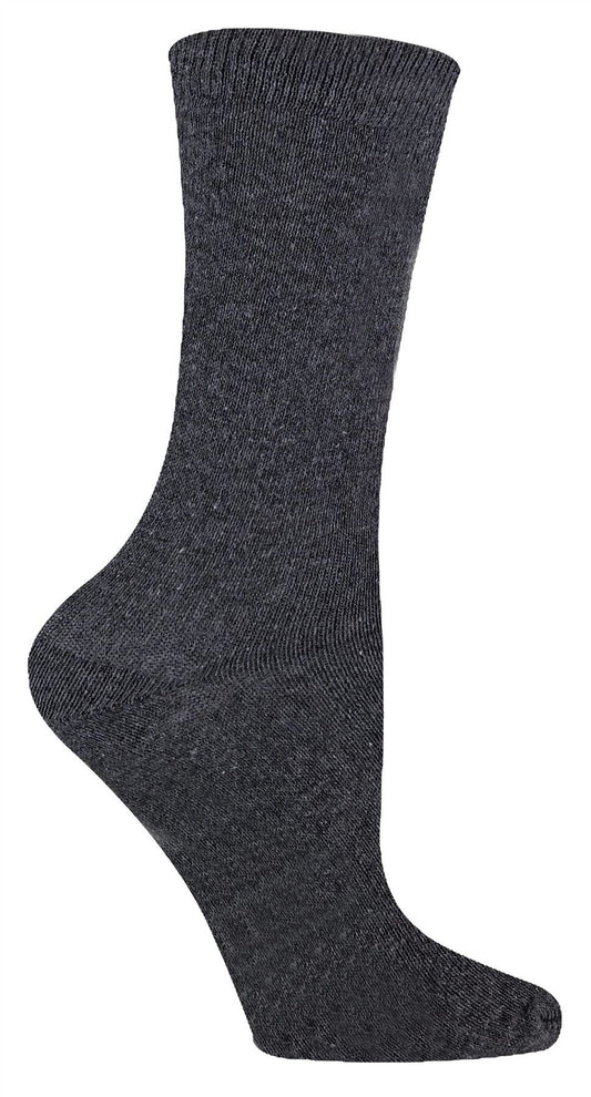 6 Pairs Kids Bamboo Socks (12-3 / Grey)