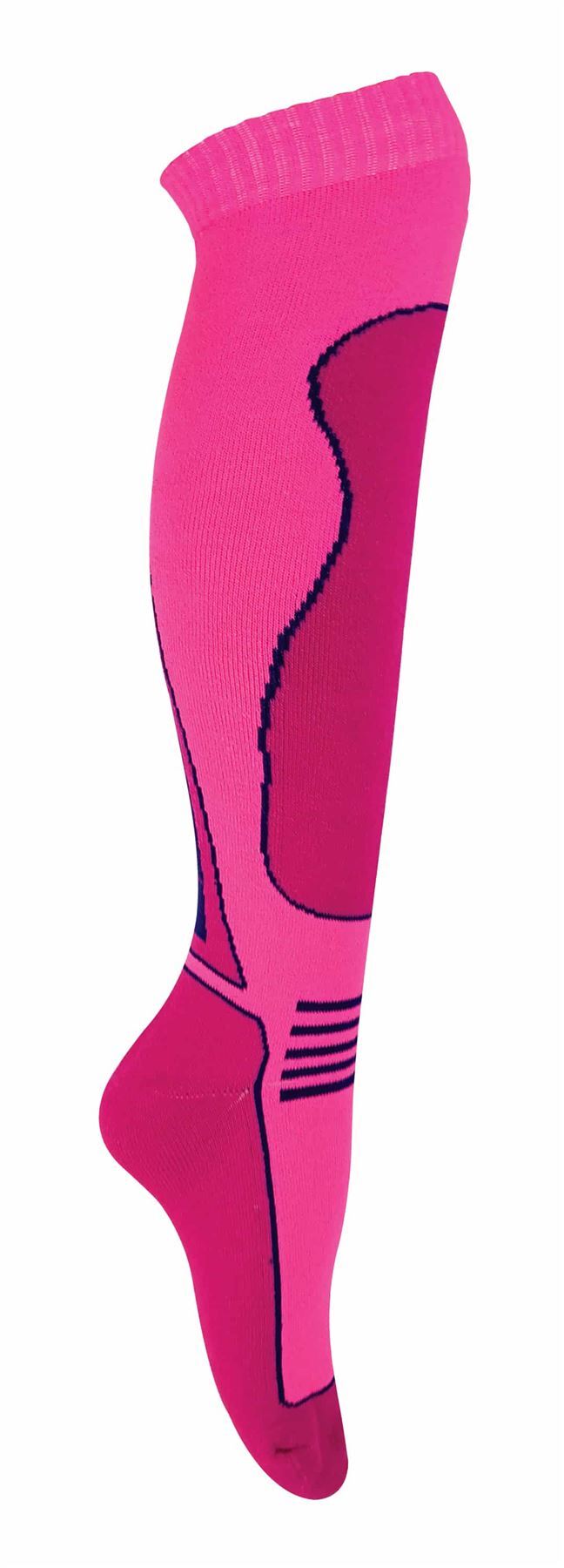 4 Pairs Adults Knee High Wool Ski Socks (SL305 Ladies)