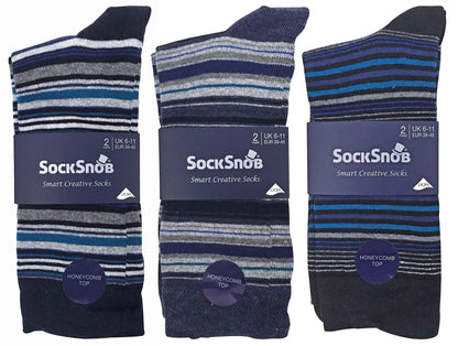 6 Pairs Sock Snob Premier Collection Socks (SS Leicester)