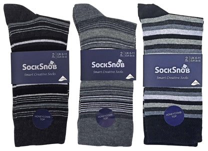 6 Pairs Sock Snob Premier Collection Socks (SS Buenos Aires)