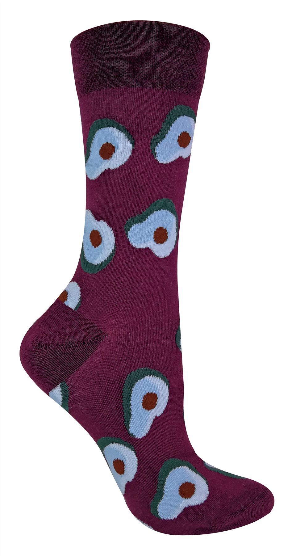 Talkie Socks - Fruit Design Socks (4-8 UK / Avocado)