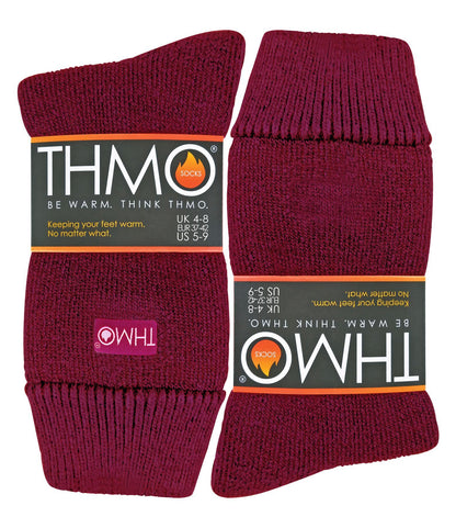 THMO - Ladies Slipper Socks (45 Deep Fuchsia)