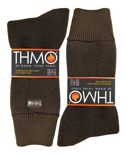 THMO - Mens Original Socks (32 Brown)