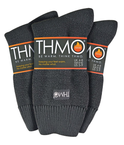 THMO - Ladies Original Socks (3 PAIRS) (35 Grey)