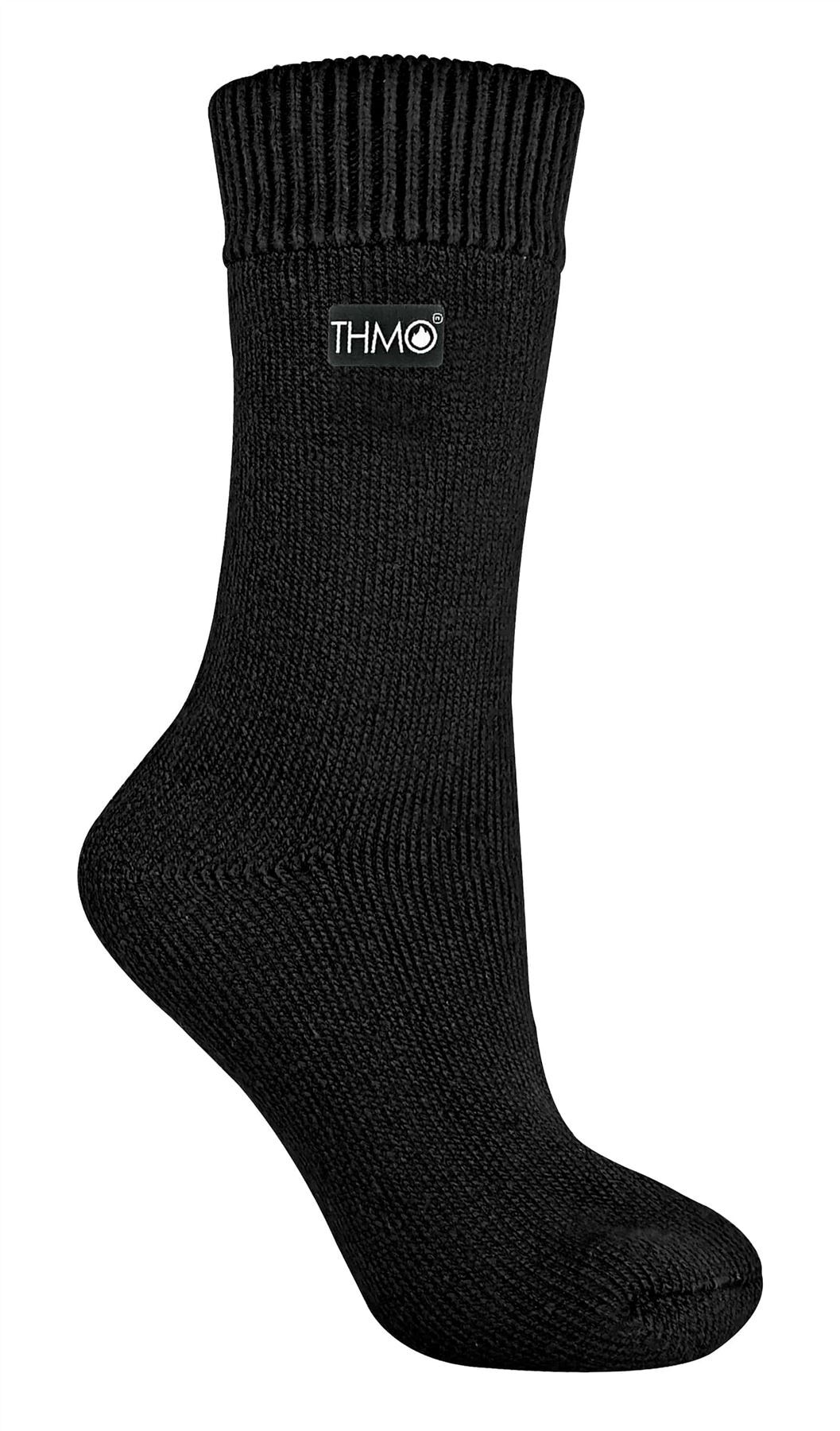 THMO - Ladies Original Socks (3 PAIRS) (25 Black)