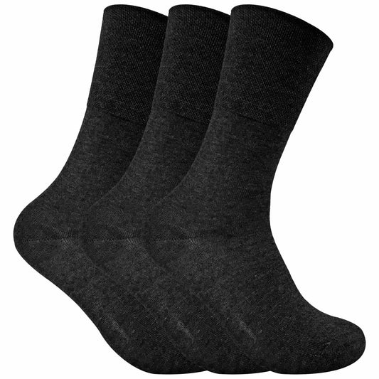 3 Pairs Ladies Thermal Diabetic Socks (4-8 UK / THRDIAL05)