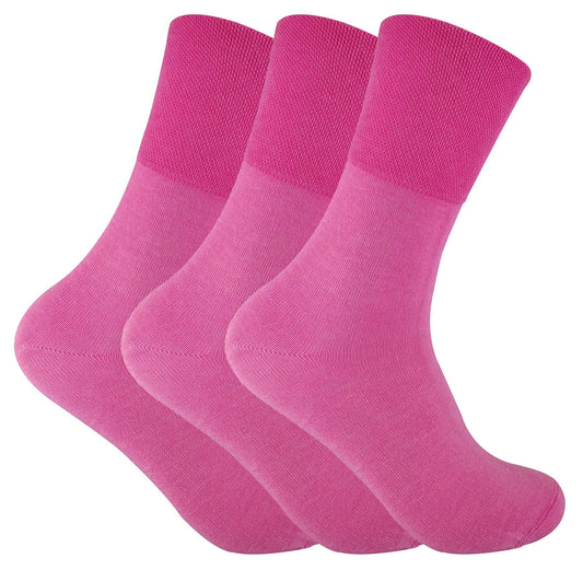 3 Pairs Ladies Thermal Diabetic Socks (4-8 UK / THRDIAL06)