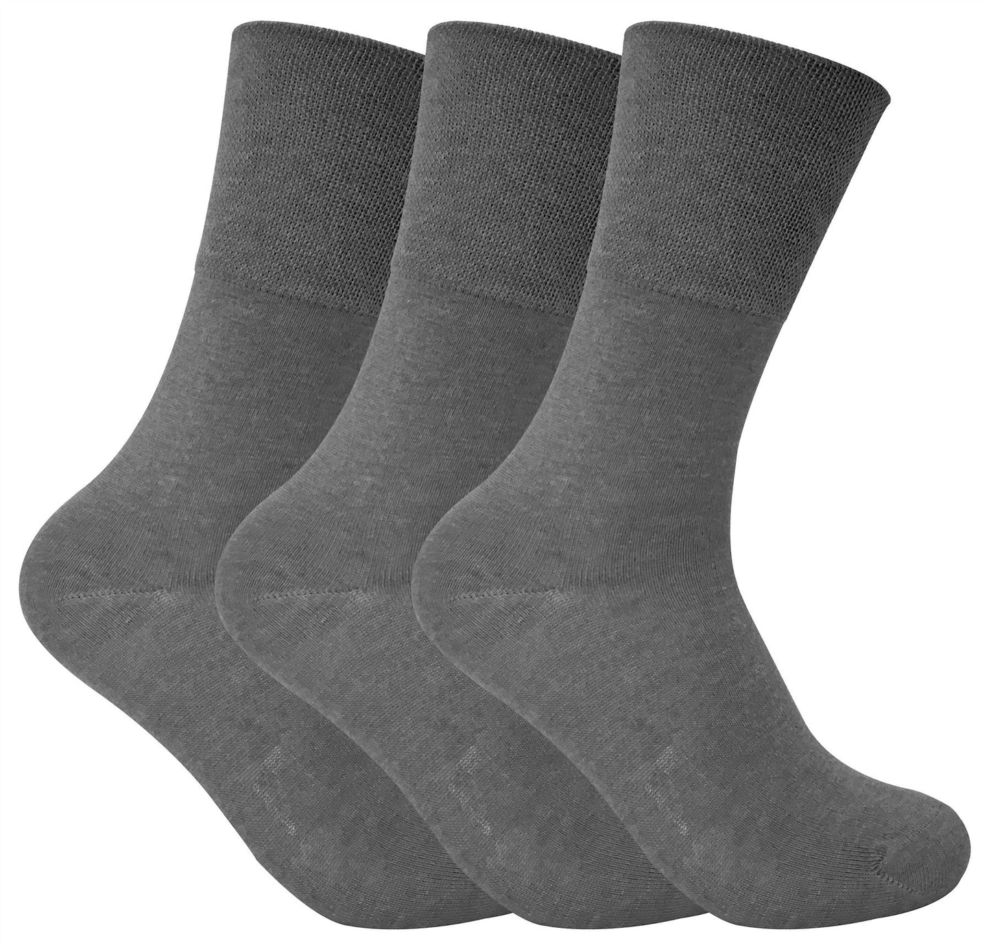 3 Pairs Ladies Thermal Diabetic Socks (4-8 UK / THRDIAL07)