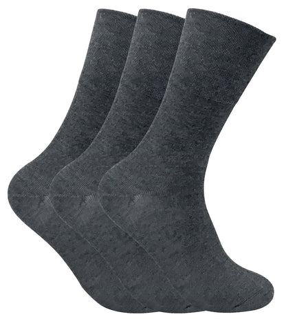 3 Pairs Mens Thermal Diabetic Socks (6-11 UK / THRDIAM04)