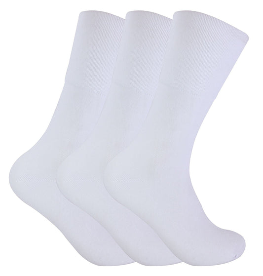 3 Pairs Mens Thermal Diabetic Socks (6-11 UK / THRDIAM05)