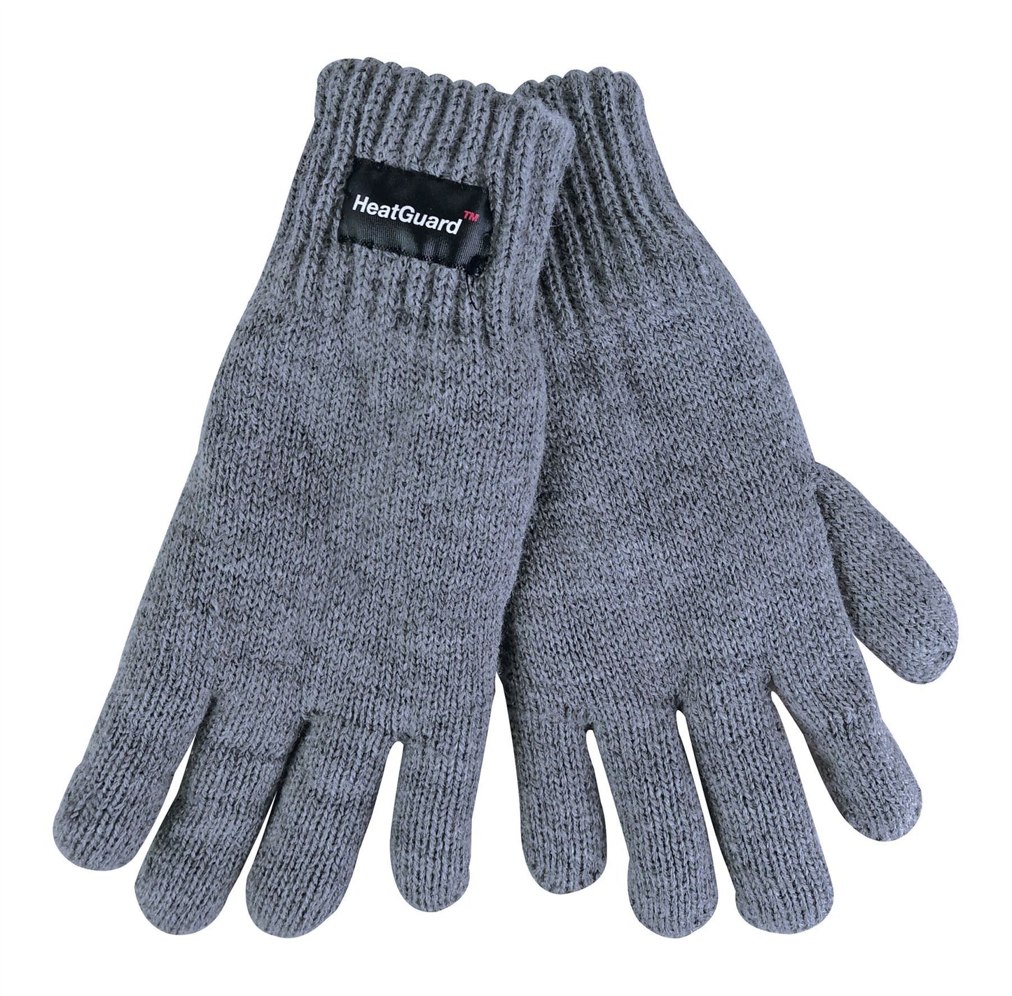 Thinsulate - Children's Knitted Gloves (8-9 Years / Grey)