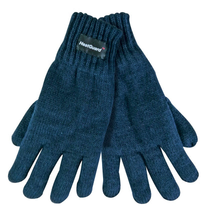 Thinsulate - Children's Knitted Gloves (6-7 Years / Blue)