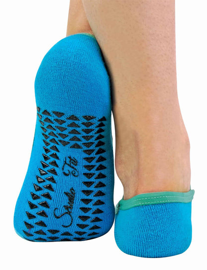 2 Pairs Yoga Socks - 1576 (Blue)