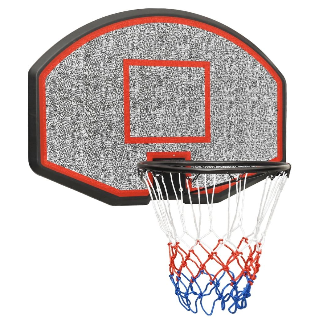 Basketball Backboard Black 71x45x2 cm Polyethene