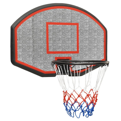 Basketball Backboard Black 71x45x2 cm Polyethene