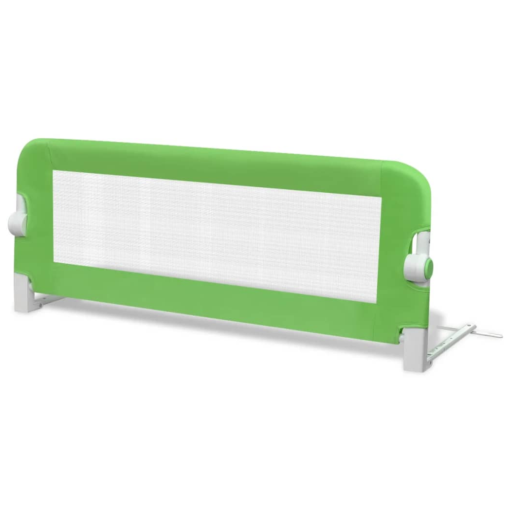 Toddler Safety Bed Rail 2 pcs Green 102x42 cm