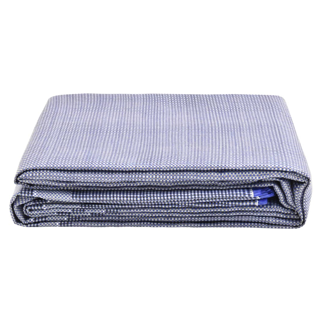 Tent Carpet 400x250 cm Blue