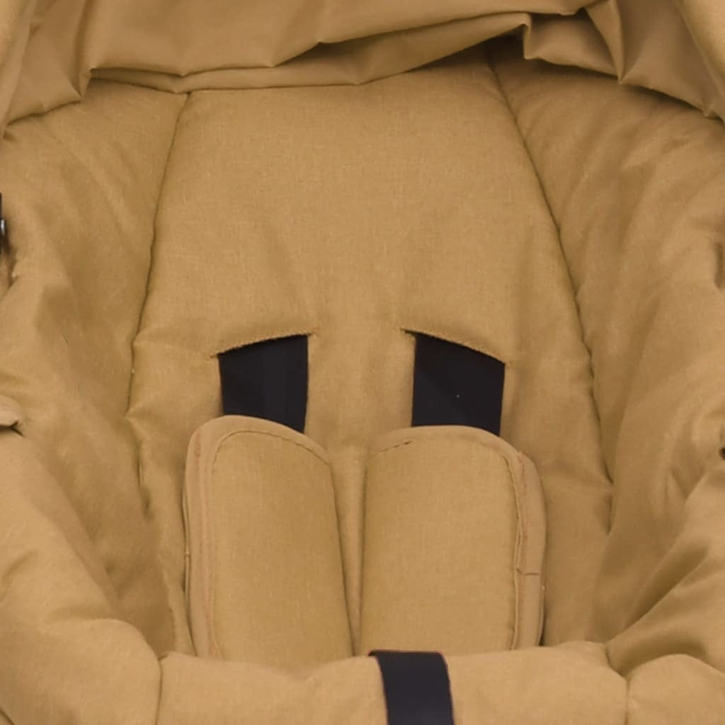 Baby Car Seat Taupe 42x65x57 cm