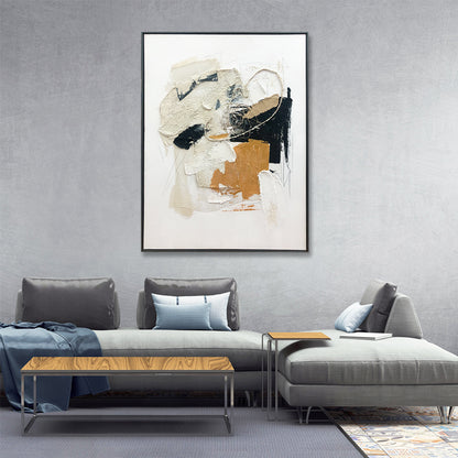 Wall Art Original Abstract Painting on Framed Canvas 800mmx1200mm Set of 2 Untitled Study