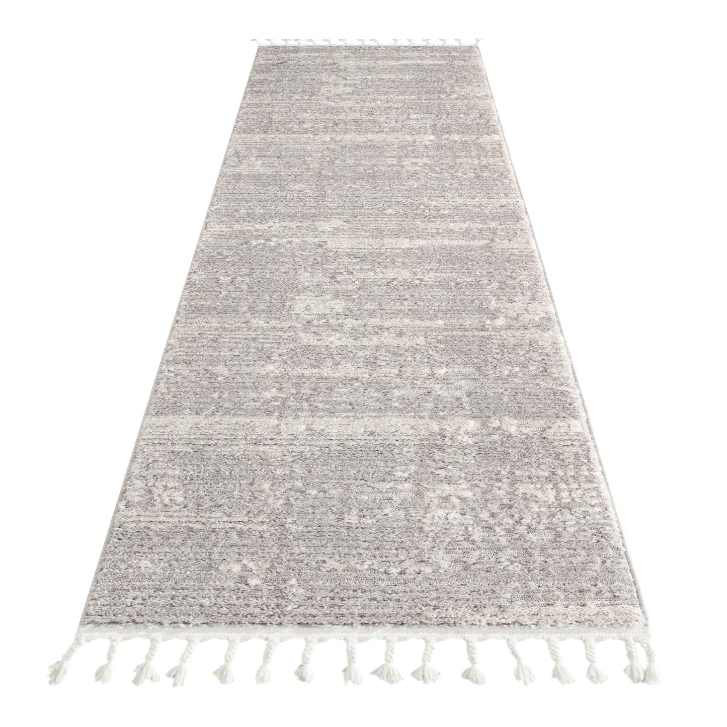 Addie Soft Pile Rug - Light Grey - 200x290