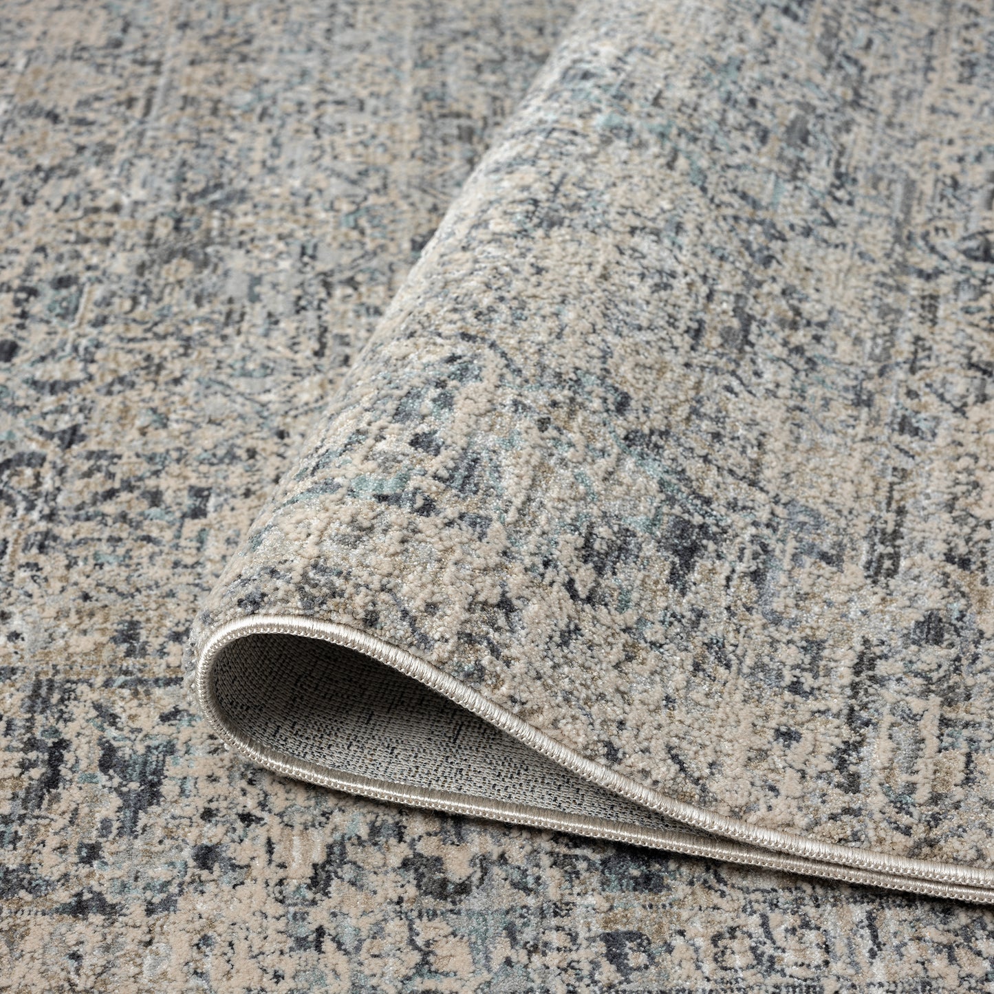 Aubre Contemporary Area Rug - Sand - 240x240