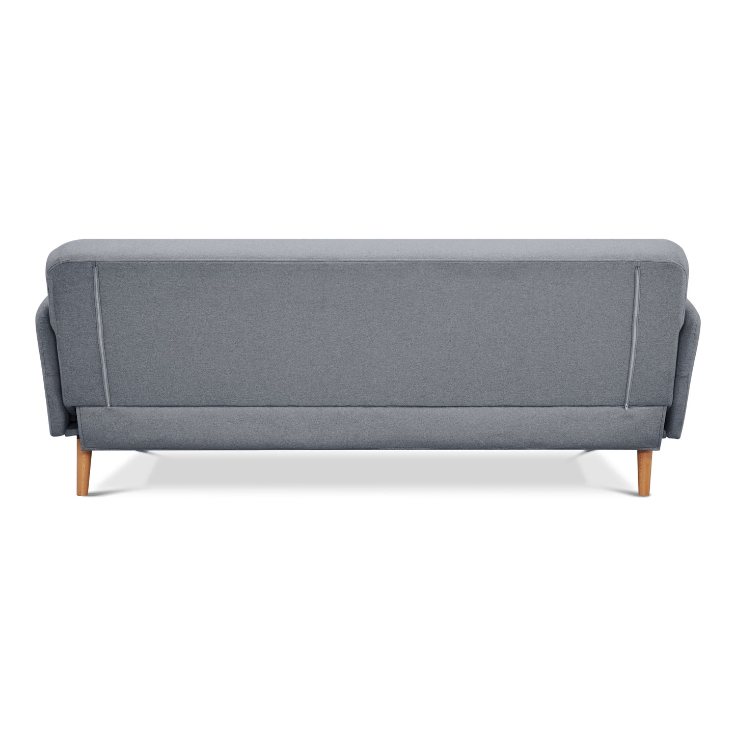 Brianna 3 + 1 Seater Sofa Fabric Uplholstered Lounge Couch - Light Grey