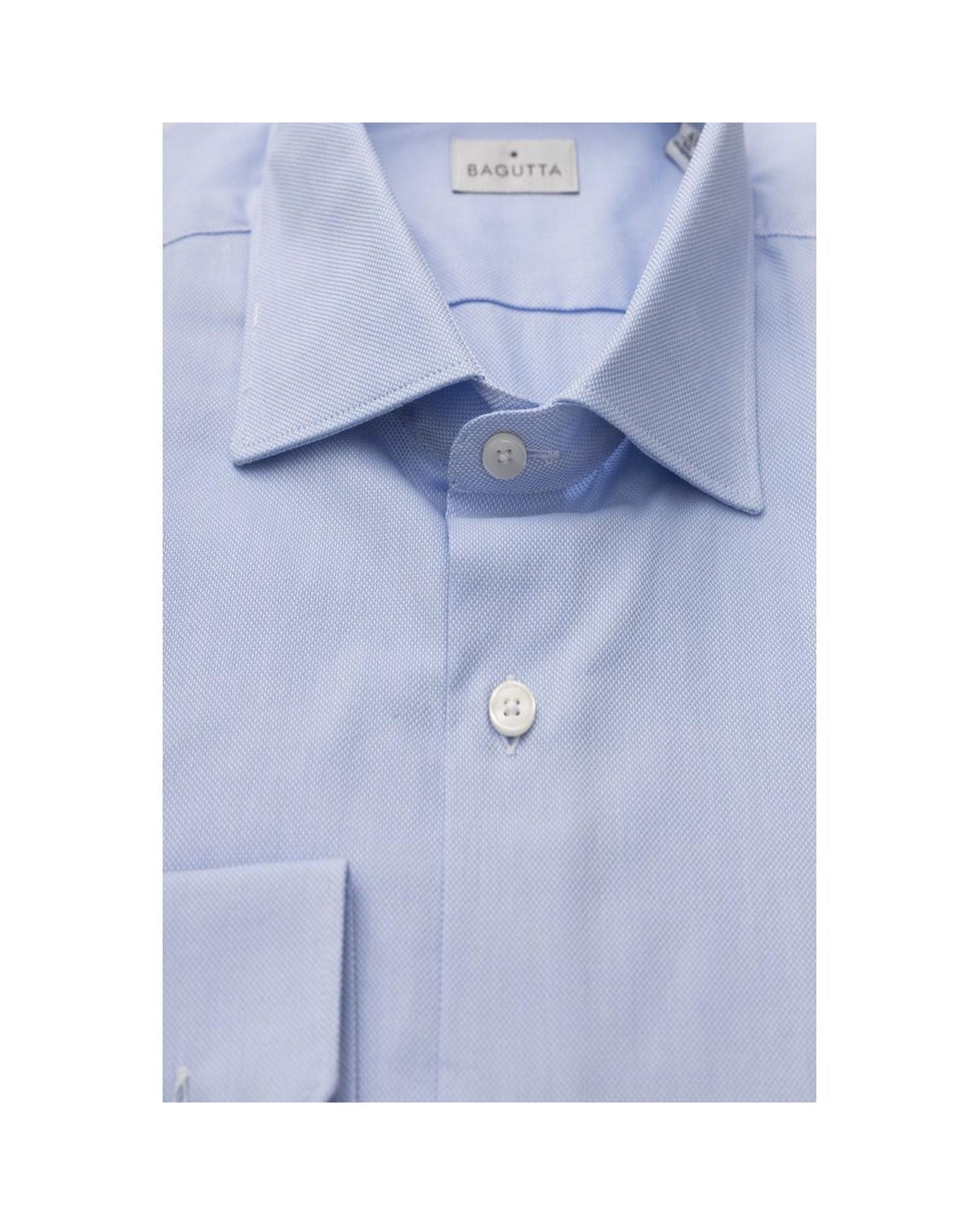 Bagutta Men's Light Blue Cotton Shirt - XL